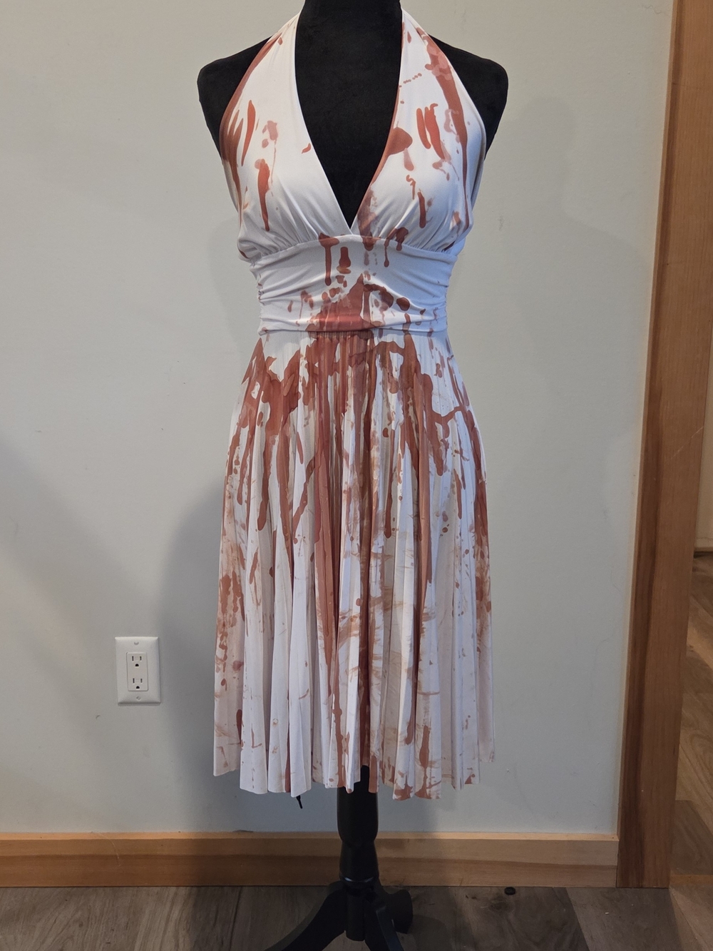 Halloween Bloody MARILYN MONROE COSTUME DRESS